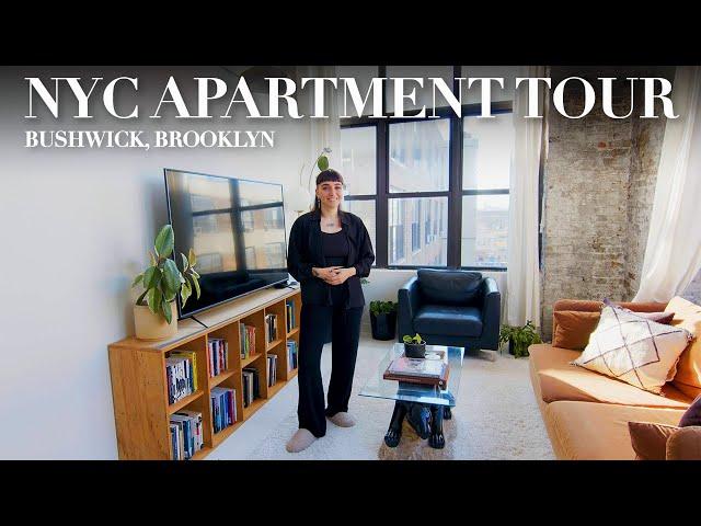 Touring a STUNNING Brooklyn Industrial Loft Apartment | Ashley Ballard