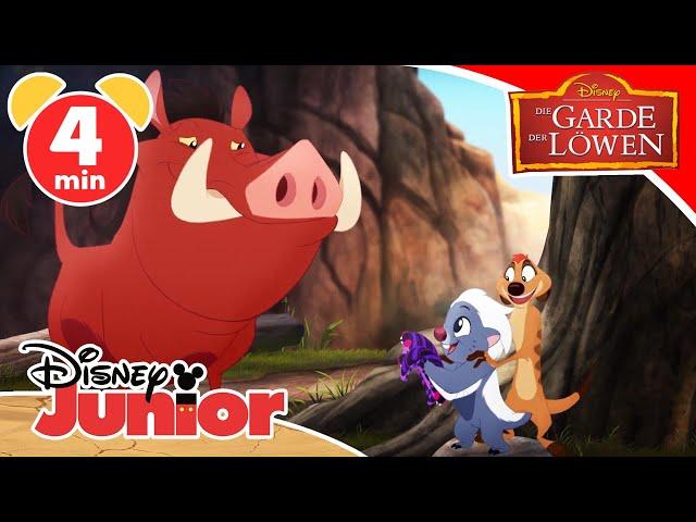  Die Garde der Löwen - Clip: Banga trifft Timon & Pumbaa | Disney Junior