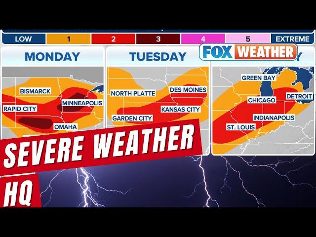 Minneapolis, Central Kansas Brace For Severe Storms As Days-long Midwest Onslaught Raises Flood Risk