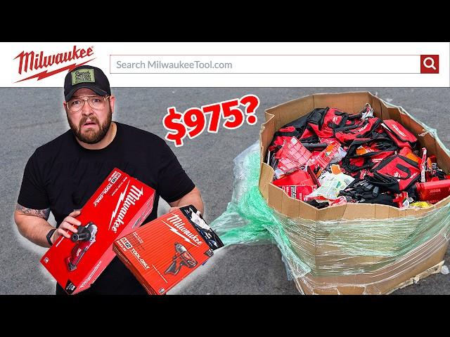 I Bought A Pallet of Milwaukee Tool Returns for $975