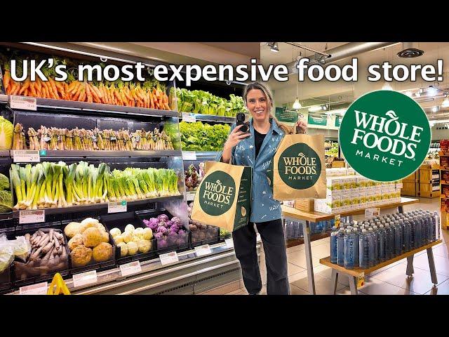 Shopping At The UK's MOST EXPENSIVE Food Store!