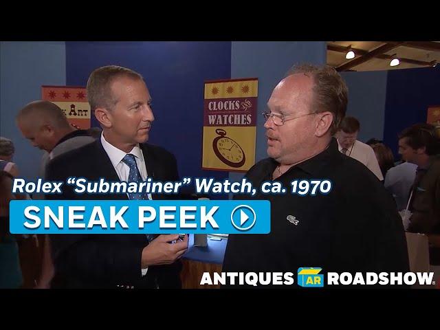 Preview: Rolex Red Submariner Watch, ca. 1970 | Vintage Chattanooga, Hr 1 | ANTIQUES ROADSHOW | PBS