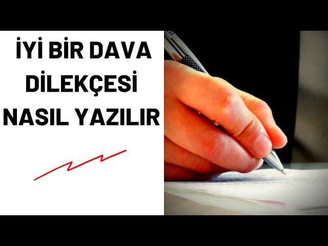 DAVA DİLEKÇESİ NASIL YAZILIR ? (Dilekçe Yazarken Dikkat Edilmelidir)