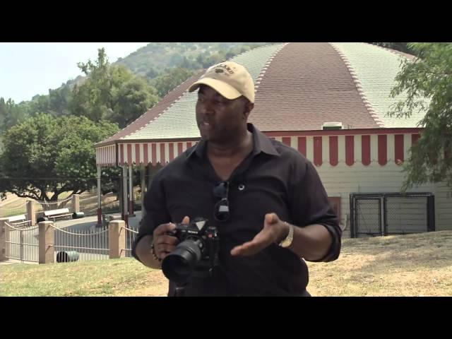 M.J. Smith Griffith: Photoshooting in a Park