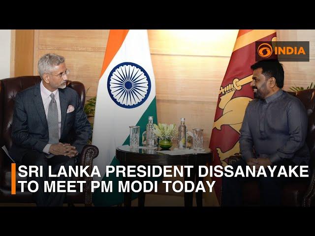 Sri Lanka President Dissanayake to meet PM Modi today