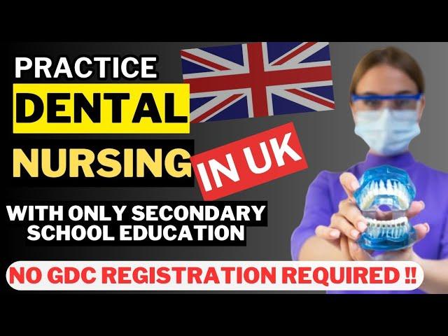 FREE Dental Nursing Training in UK| No Qualifications required| Earn as you study!