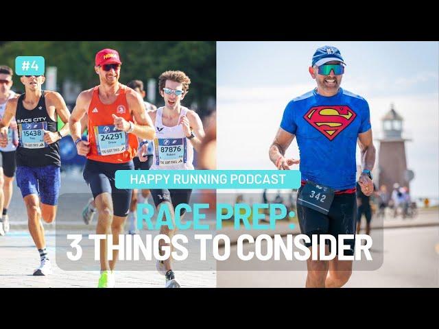 Marathon Race Day Strategy: Best Tips on Nutrition, Logistics & Mindset | Happy Running Podcast