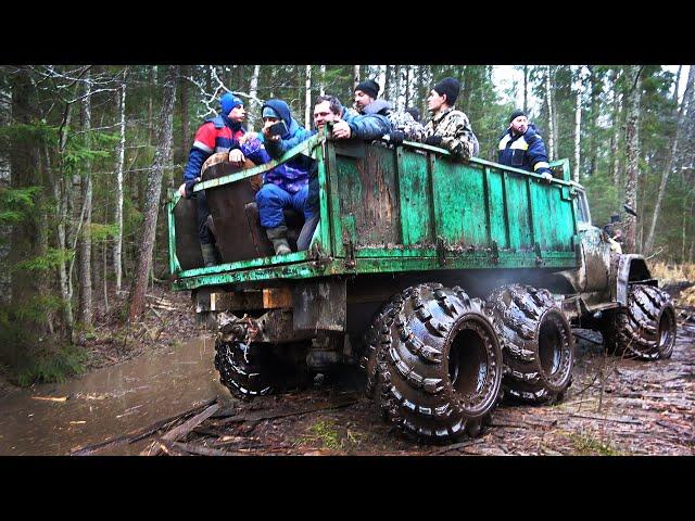 ГДЕ ПРЕДЕЛ? ЗИЛ 6х6 на АРОЧНЫХ колёсах, ГАЗ 66, ЗИЛ 131+ Краз, Додж Bigfoot, УАЗ. Легенды СССР