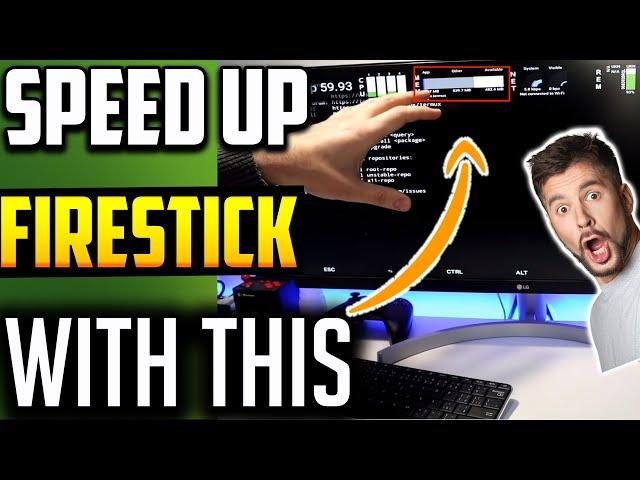 SPEED UP YOUR FIRESTICK WITH THIS TRICK