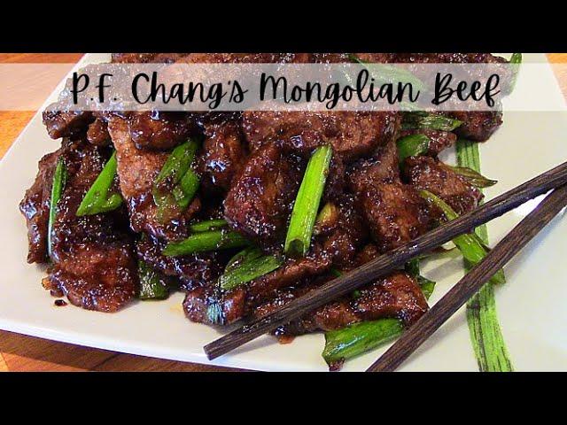 How to make P.F. CHANG'S | Mongolian Beef/Restaurant Recipe Recreations