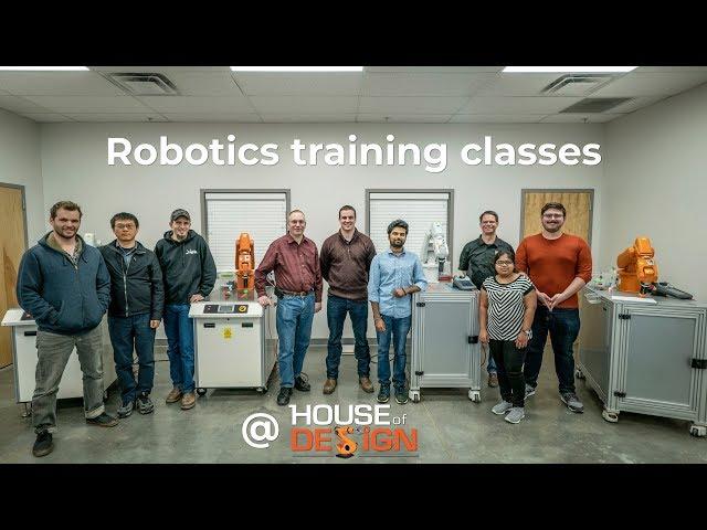 Robotics training classes at House of Design