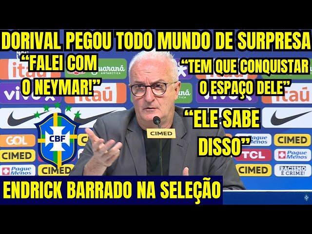 URGENTE! DORIVAL JÚNIOR PEGOU TODO MUNDO DE SURPRESA NA CONVOCAÇÃO DA SELEÇÃO BRASILEIRA! NEYMAR! E+