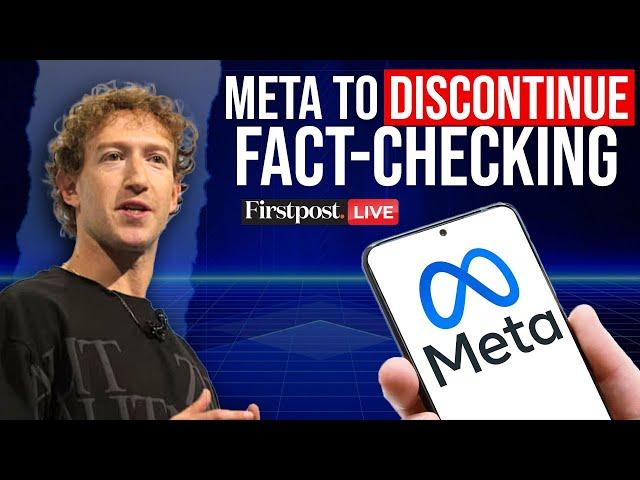 Zuckerberg LIVE: Meta to End Fact-Checking on Facebook; Musk Calls it "Cool"