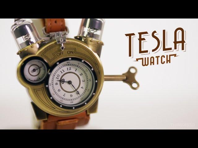 Tesla Watch from ThinkGeek