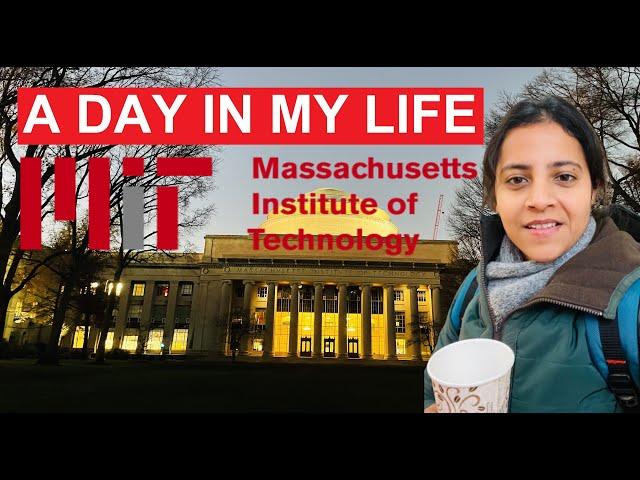 A DAY IN MY LIFE AT MIT, USA || Life of Indian Student