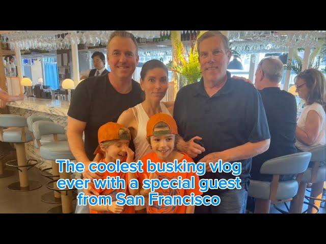Busking Equipment Vlog With The Patrick Family #musicvideo #vlogging #leonardo #uk #guitar #summer
