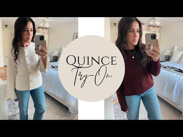 Quince Try-On Haul