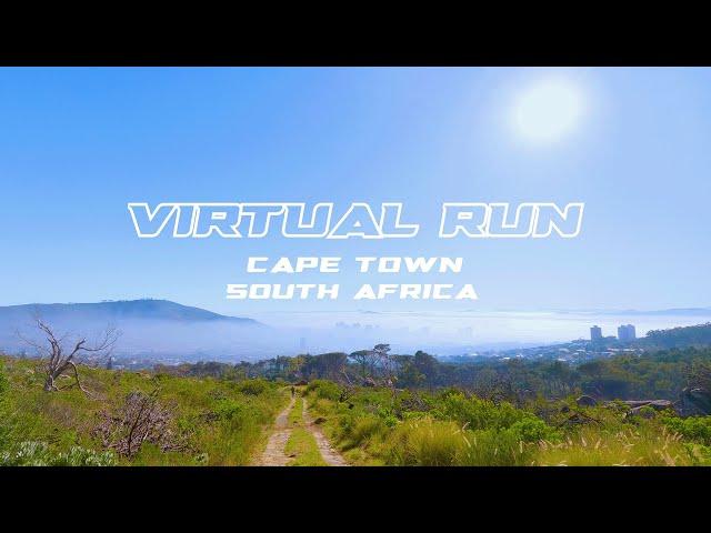 Virtual Run: Table Mountain Jeep Track Loop, Cape Town | Treadmill Running Scenery