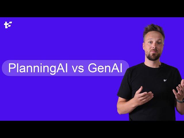 Planning AI: Solve what Generative AI can’t