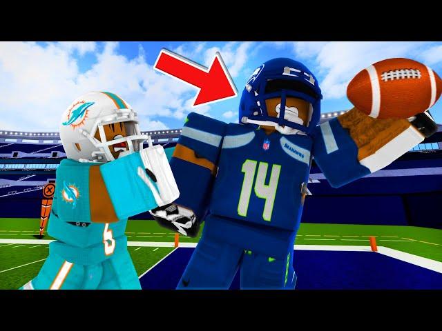 DK METCALF TAKES OVER ROBLOX FOOTBALL FUSION!