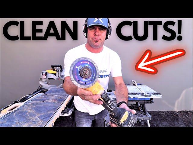 Cut Tile CLEAN With These DIAMOND Blades! | RTC Diamond Blades