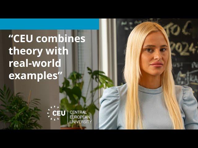 Student Ambassadors of the CEU Political Science Department - Anastasija Todorovic