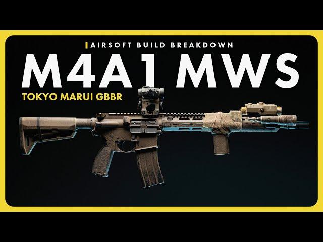 Tokyo Marui MWS Build Breakdown | Airsoft AR15 GBBR Custom Build【BLKFOX x PASSiVE SHOOT】