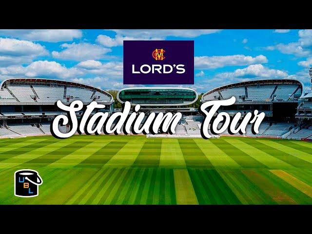  Lord's Cricket Ground Stadium Tour - The Home of the England Cricket Team 