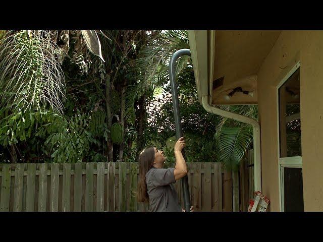 DIY Gutter Cleaning. No Ladders Required!