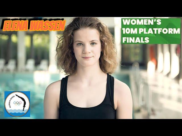 Elena Wassen | Women's 10M Platform Final | Diving World Cup 2024 - Xi'an