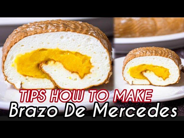 Easy Way to Make Brazo de Mercedes || Brazo de Mercedes Recipe