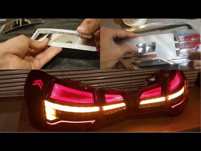 How it's made citroen c5 infinity mirror led tail light