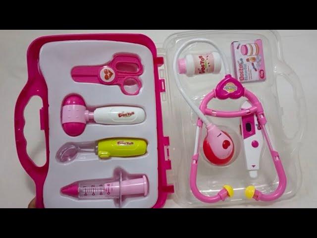 5 Minutes Satisfying With Unboxing Mini Pink Doctor Set ASMR