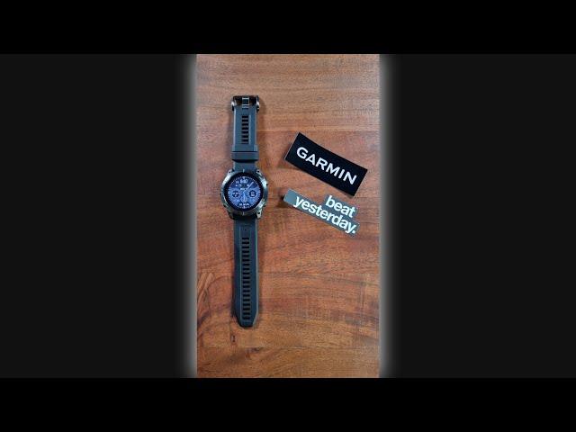 [Unbox] GARMIN Fenix 7X Sapphire Solar #SHORTS