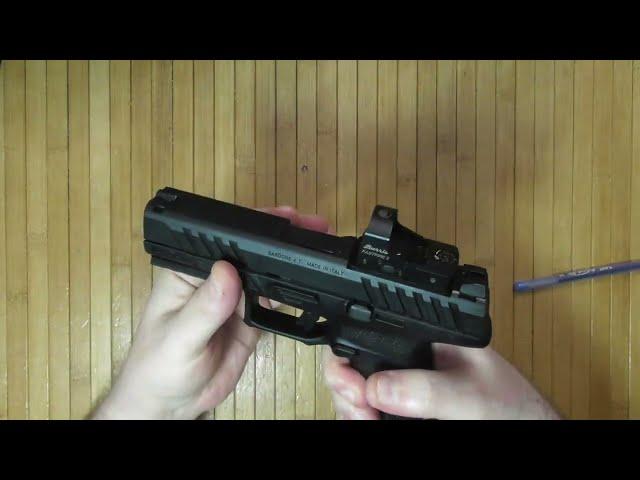 Beretta APX A1 Disassembly with Decocker Button