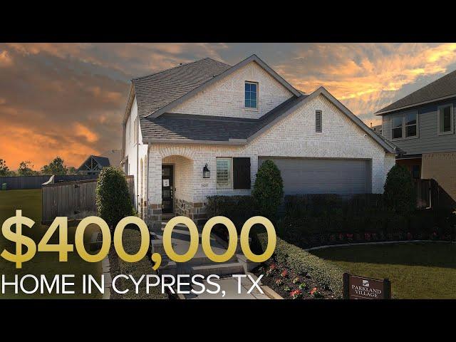 What does $400,000 get you in Cypress TX? | New Highland Home Tour in Bridgeland