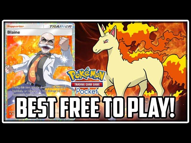 BEST Free To Play Deck in Pokemon Pocket! No EX Pokemon Required!