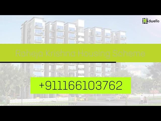 Raheja Krishna Housing Scheme - 1 & 2 BHK Homes in Gurugram | Dwello