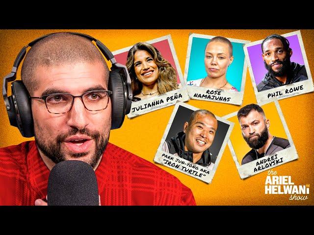 Julianna Peña, 'The Iron Turtle' JunYong Park, Rose Namajunas, Andrei Arlovski, Phil Rowe | 6/17/25