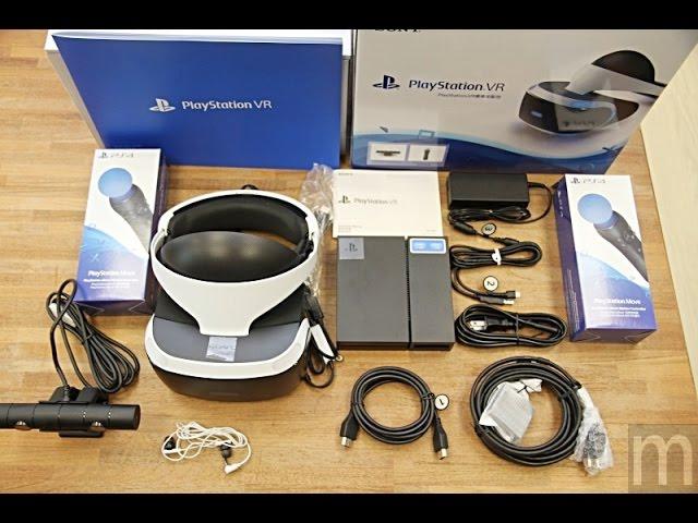 PlayStation VR Taiwan version unboxed.