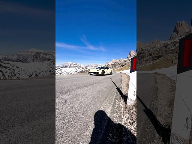 Insane Ferrari 812 Competizione Drifts Through the Dolomites - You Have to See This!