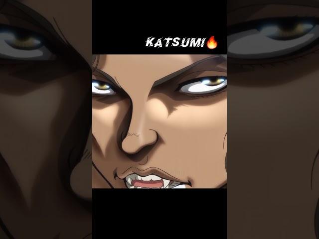 Strongest punch of Katsumi  | Baki Hanma | #anime #animemoments #baki #shorts