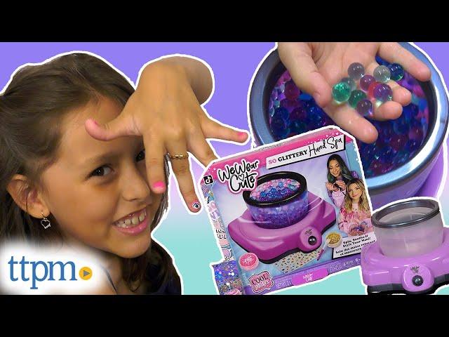 WeWearCute *So Glittery* Hand Spa with ORBEEZ Review! | TTPM Toy Reviews