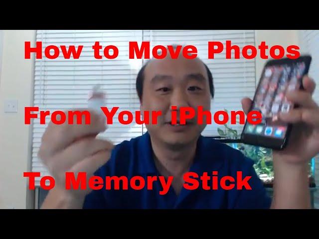 How to Move Photos from Your Iphone to Memory Stick - Flash Drive for ios and Android