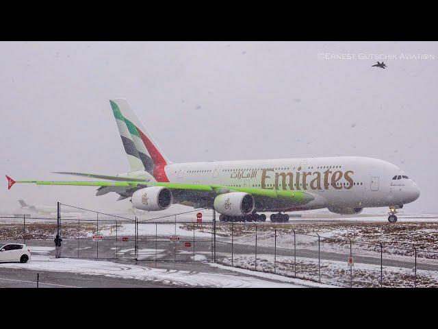 (4K) Toronto Pearson Plane Spotting | Winter Highlights