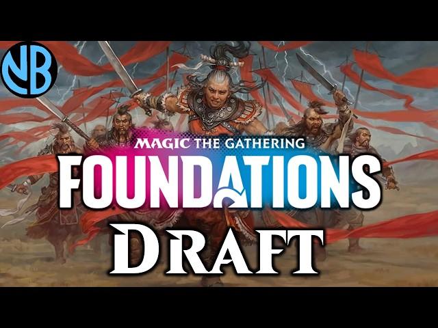 Drafting a MASTERPIECE in MTG Foundations Draft!!!