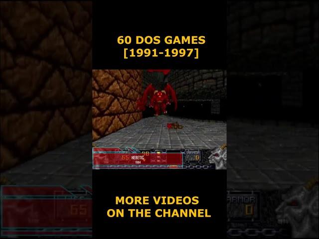 60 Dos Games in 10 minutes [1991-1997] #shorts #oldgames #retrogaming