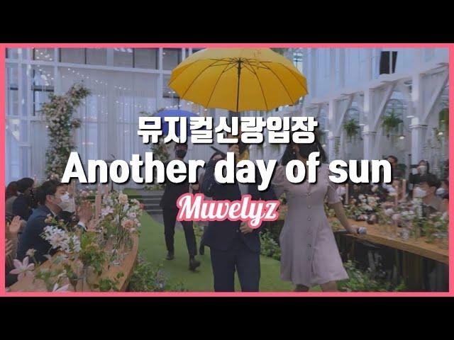 세상 환한 미소로 입장하는 신랑 / 천안베리웨딩홀 / 뮤지컬신랑입장 라라랜드ost another day of sun