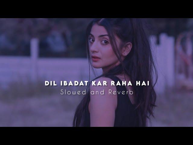 Dil ibadaat Kar Raha hai ~ Lofi ~ Slowed and Reverb ~ its Lofii Editz