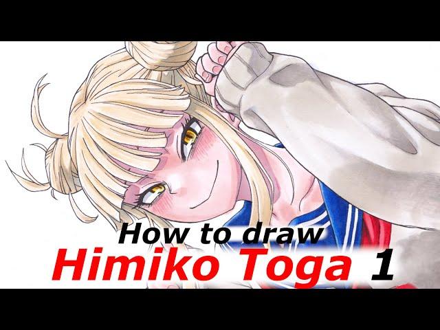 How to draw Himiko Toga | My Hero Academia | Step by step Tutorial Part 1